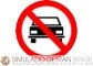 simulado detran placas de regulamentação - proibido trânsito de veículos automotores
