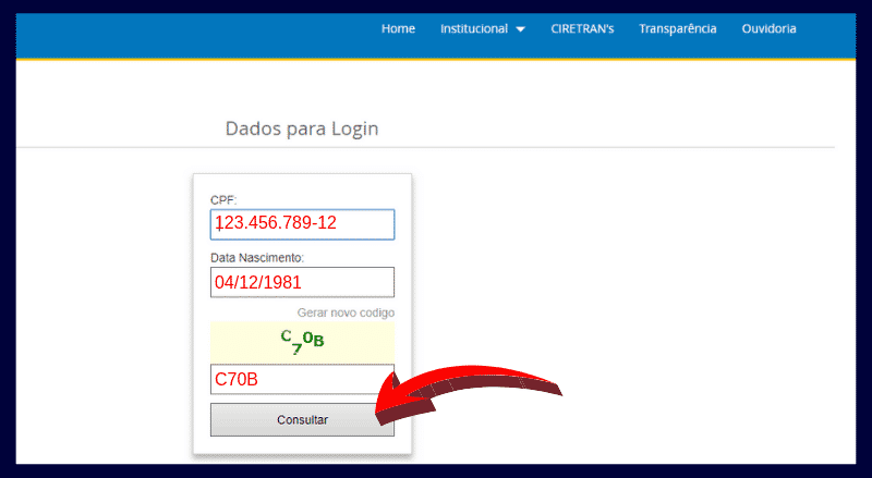 Pontos CNH Detran Rondonia